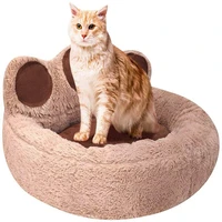 cartoon paw pet dog cat warm bed house cat sleep mat sofa dogs cushion mat pet nest legowisko dla kota mascotas cama perro chien