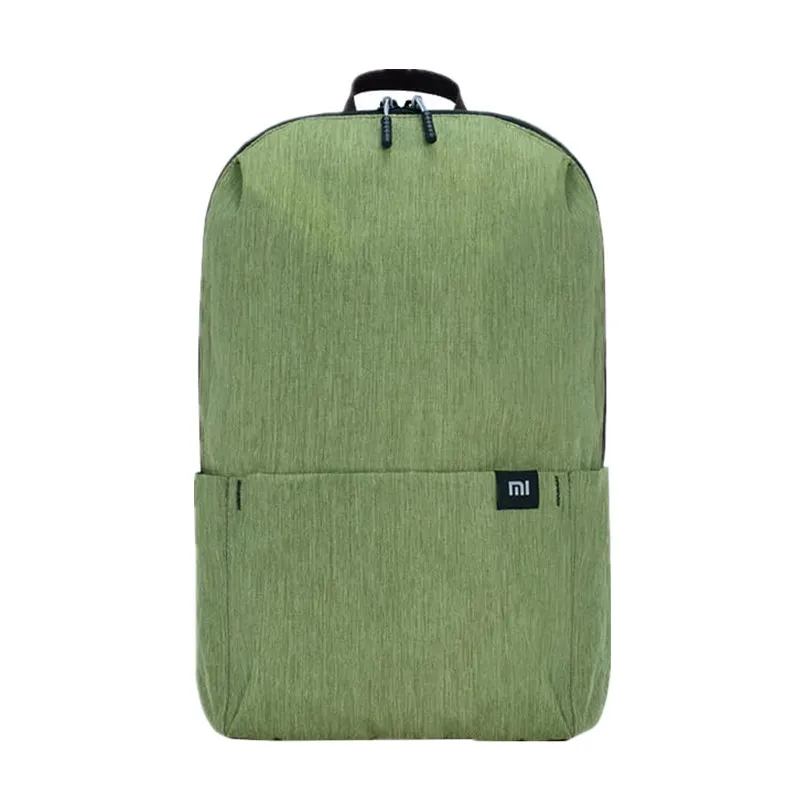 army green Xiaomi Mi рюкзак 10л вместительный мужской женский городской рюкзак для отдыха маленький размер красочная Спортивная нагрудная сумка на плечо Unise - Цвет: army green