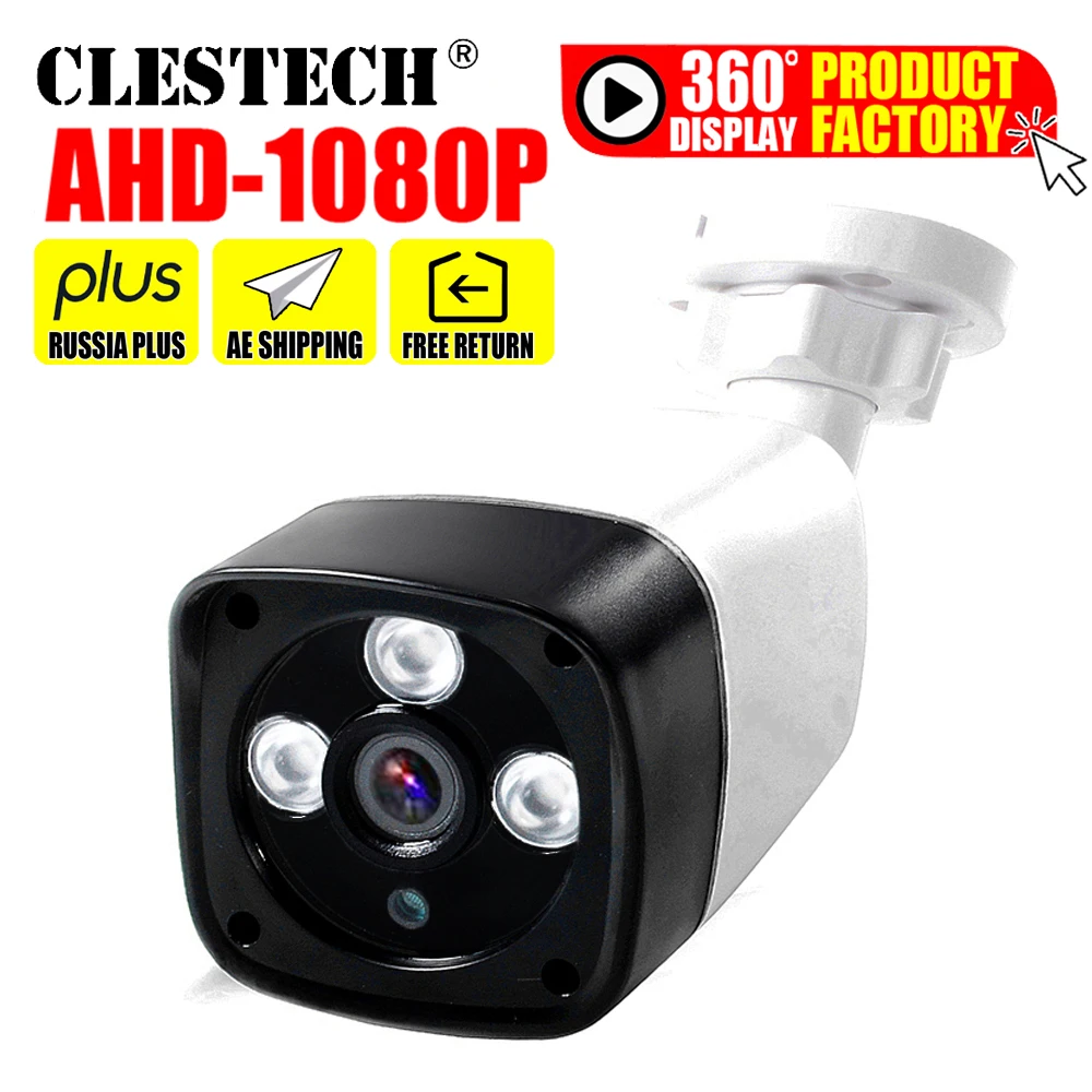 

11.11BigSale 1920*1080P 1.0MP 2.0MP Full HD CCTV Camera Analog Digital High Definition Array Outdoor Infrared Bullet Vidicon