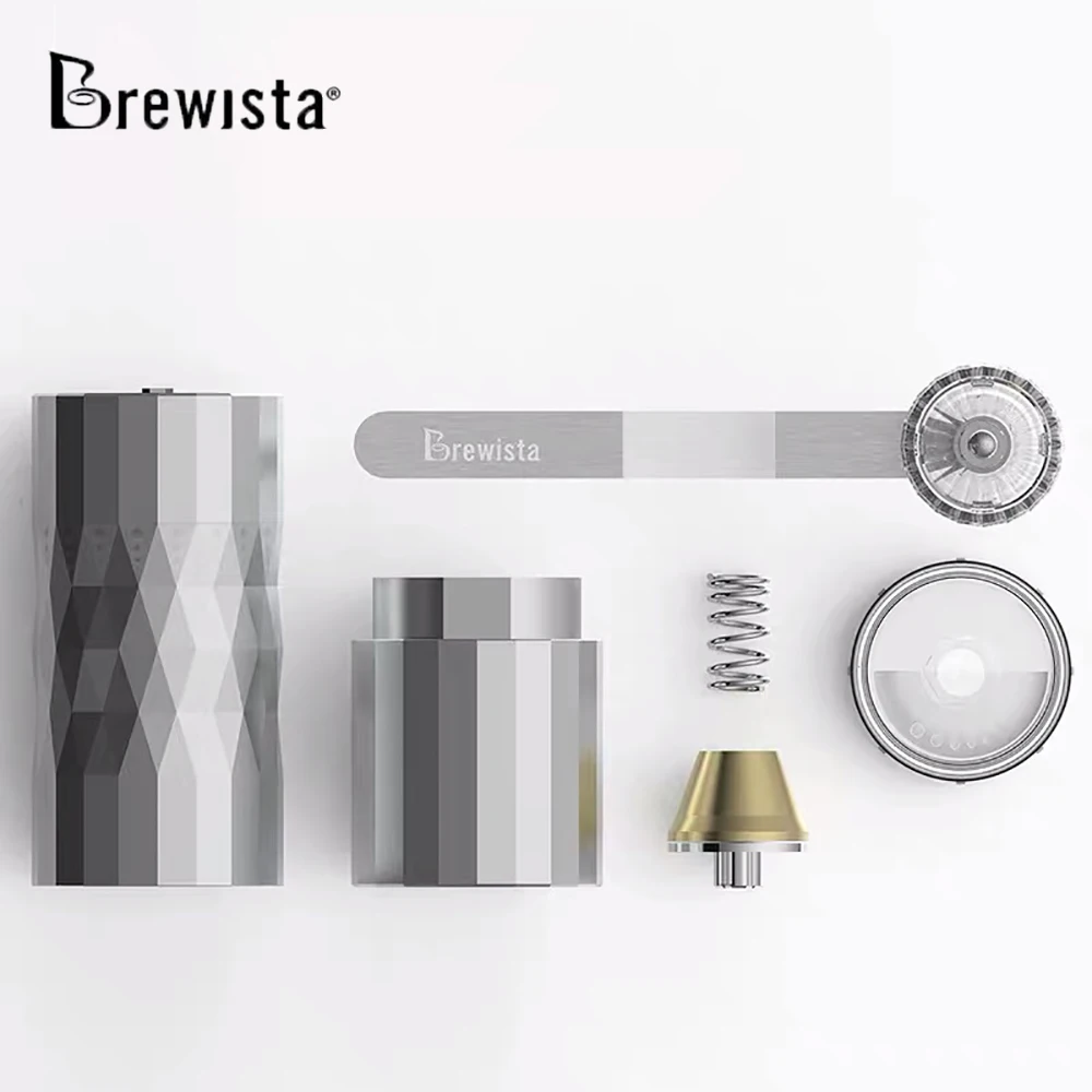 Ручная кофемолка Brewista X из нержавеющей стали портативная в виде кофейных зерен
