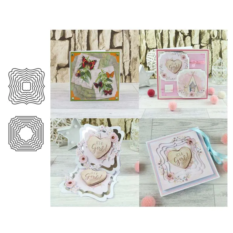 Классический стиль металлические режущие штампы высечки формы украшения