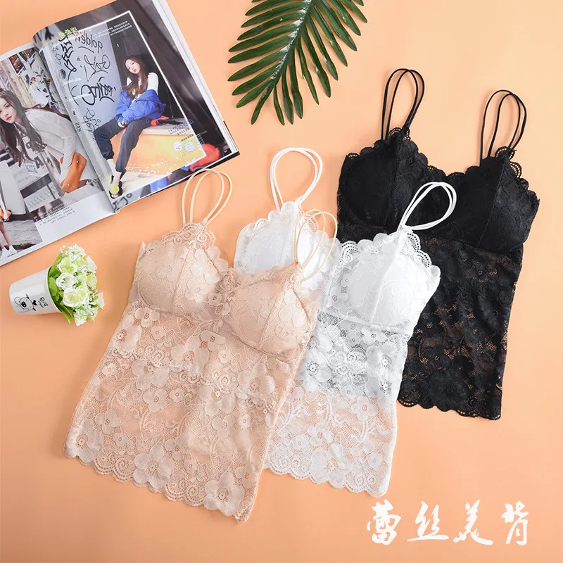

3D Sexy lace Lingerie Seamless Sport Bra U Type Backless Strapless Top Bra Push Up Bralette Brassiere Women Underwear