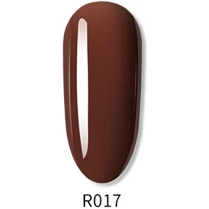 R017 MOZIUR 10 мл УФ Цветной Гель-лак для ногтей - Цвет: R017