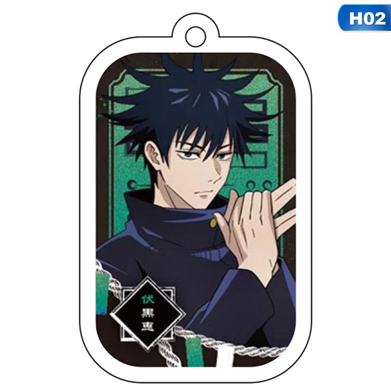 

Conjure Back to Battle Anime Character Acrylic Keychain Pendant 5*3.1cm 12 Styles 1pc Hot New Fashion Keyring Pendant
