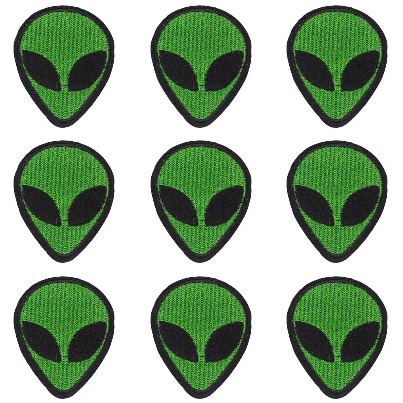 10 шт. патчи Pulaqi с изображением инопланетянина | Дом и сад