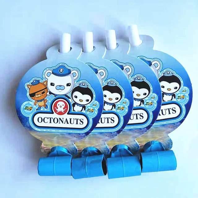 The Octonauts Them Birthday Party Balloons Decorations Baby Shower Disposable tablewares Tablecloth Paper Cake Toppers Set | Дом и сад