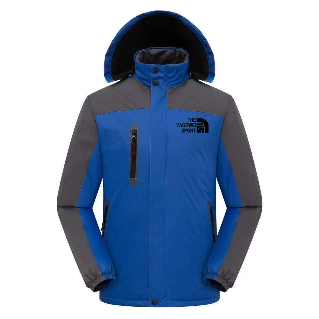 

Men 2021 Spring Autumn New Outdoor Warm Casual Hooded Jacket Coat Men Outfits Waterproof Thick Classic Jackets sizeM-4XL
