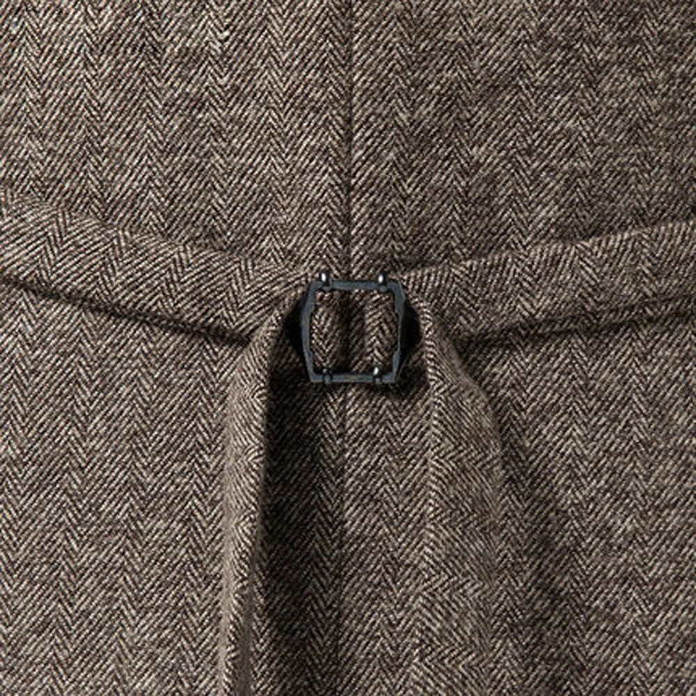 Мужской двубортный жилет весенний мужской костюм Осенний деловой цвета хаки