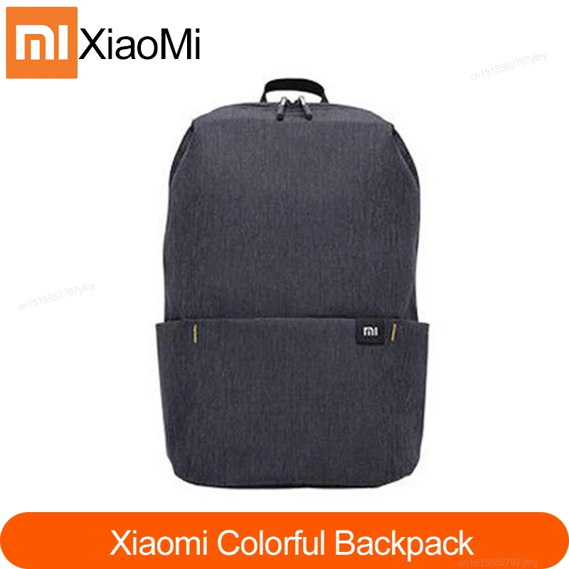Оригинальный цветной рюкзак Xiaomi Mi сумка 10 л вес 165 г маленький размер для отдыха