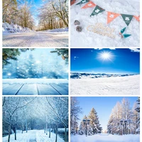 vinyl custom photography backdrops prop snow scene photography background 2021112xj 04