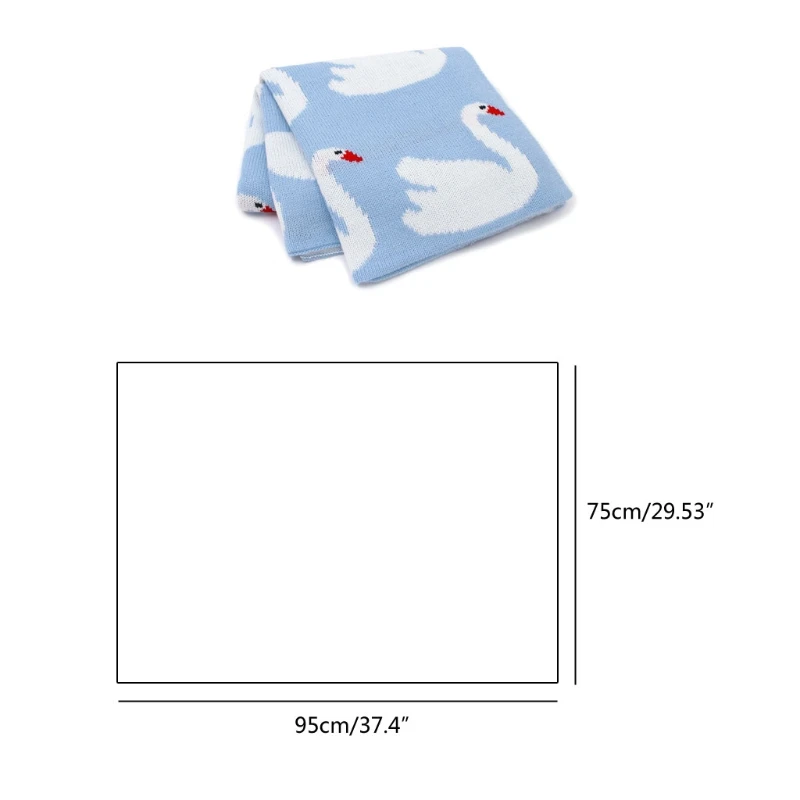 

Baby Blanket Knitted Newborn Swaddle Wrap Super Soft Toddler Infant Bedding Quilt For Bed Sofa Basket Stroller Blankets