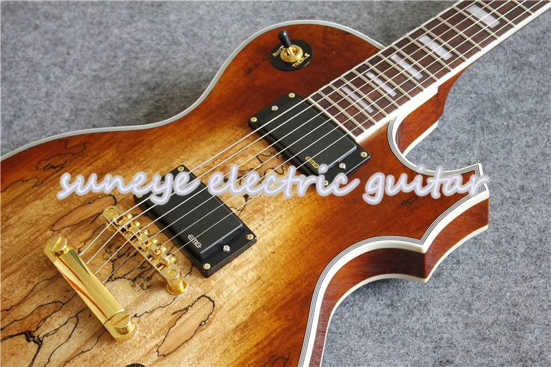 Suneye Custom электрическая гитара Золотое оборудование DIY Набор для гитары из