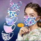 Реалистичная маска для маски, маска для защиты рта, многоразовая маска для косплея на Хэллоуин, 1 шт., смываемая маска для лица