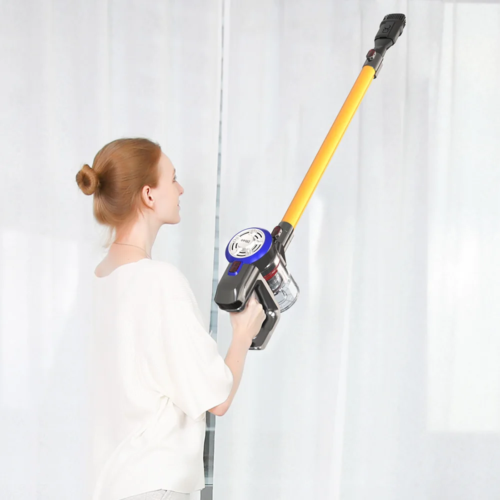 Dibea D18 Портативный 2 в 1 Ручной беспроводной пылесос с циклонным фильтром 9000 ПА