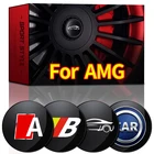 4 шт., колпачки для Mercedes Benz AMG W212 W211 GLC GLA E200L