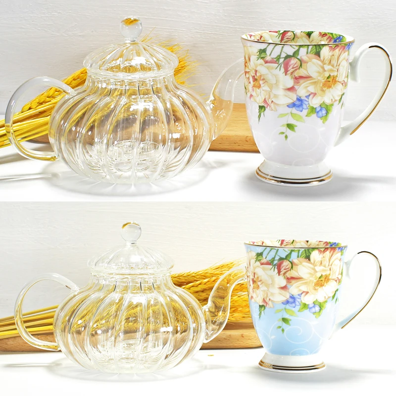 Фарфоровый чайный набор tazas espresso керамический креативный подарок 2 шт. | Дом и сад
