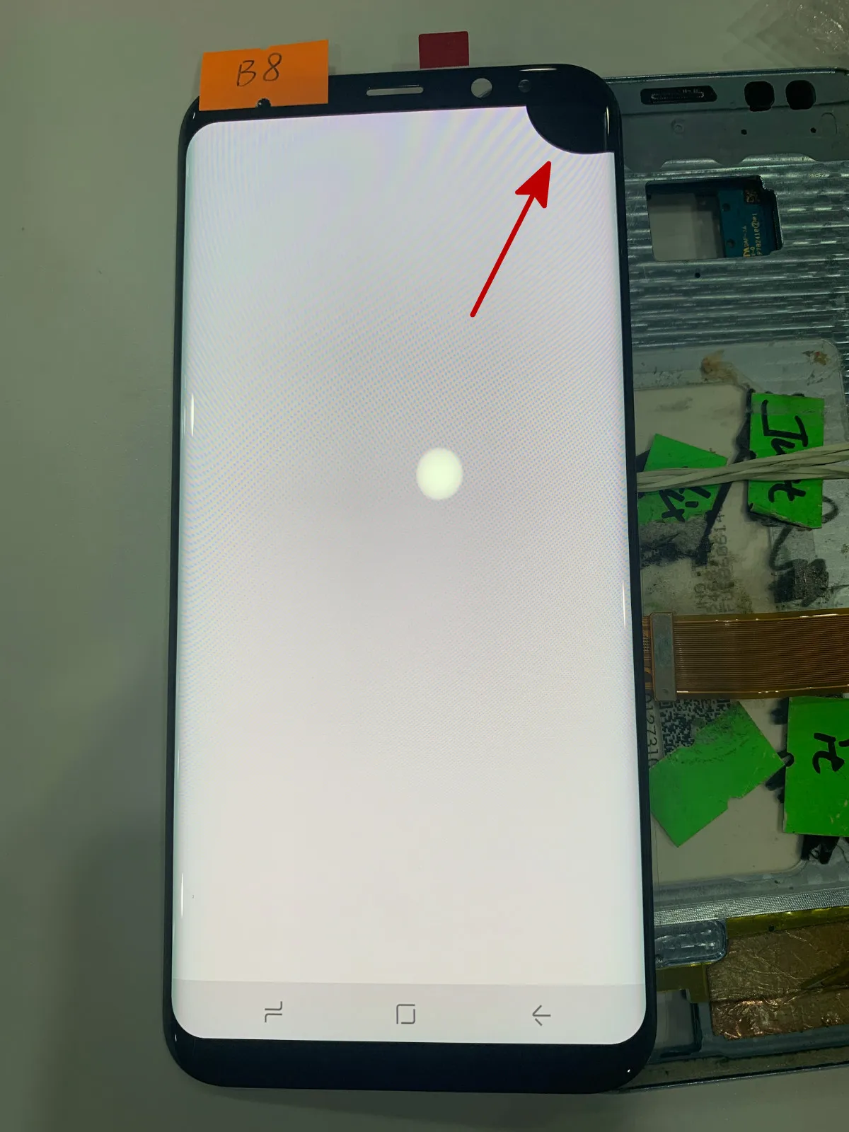 Super AMOLED для samsung Galaxy S8 plus S8+ G955 G955F g955u S8plus дефект ЖК-дисплей с сенсорным экраном дигитайзер 6,2''
