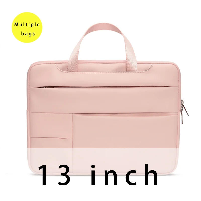 13inch pink 13,3 дюймов ручка сумка для iPad Pro 12,9 ''чехол противоударный кейс для ноутбука для iPad Pro 12,9 дюйма планшета - Цвет: 13inch pink