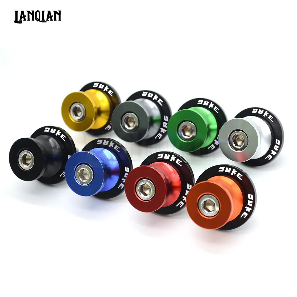 Для KTM Duke125 Duke200 Duke390 Duke 690 990 1290 Duke RC250 мотоциклетные маятниковые Катушки слайдер стенд винты CNC Duke аксессуары