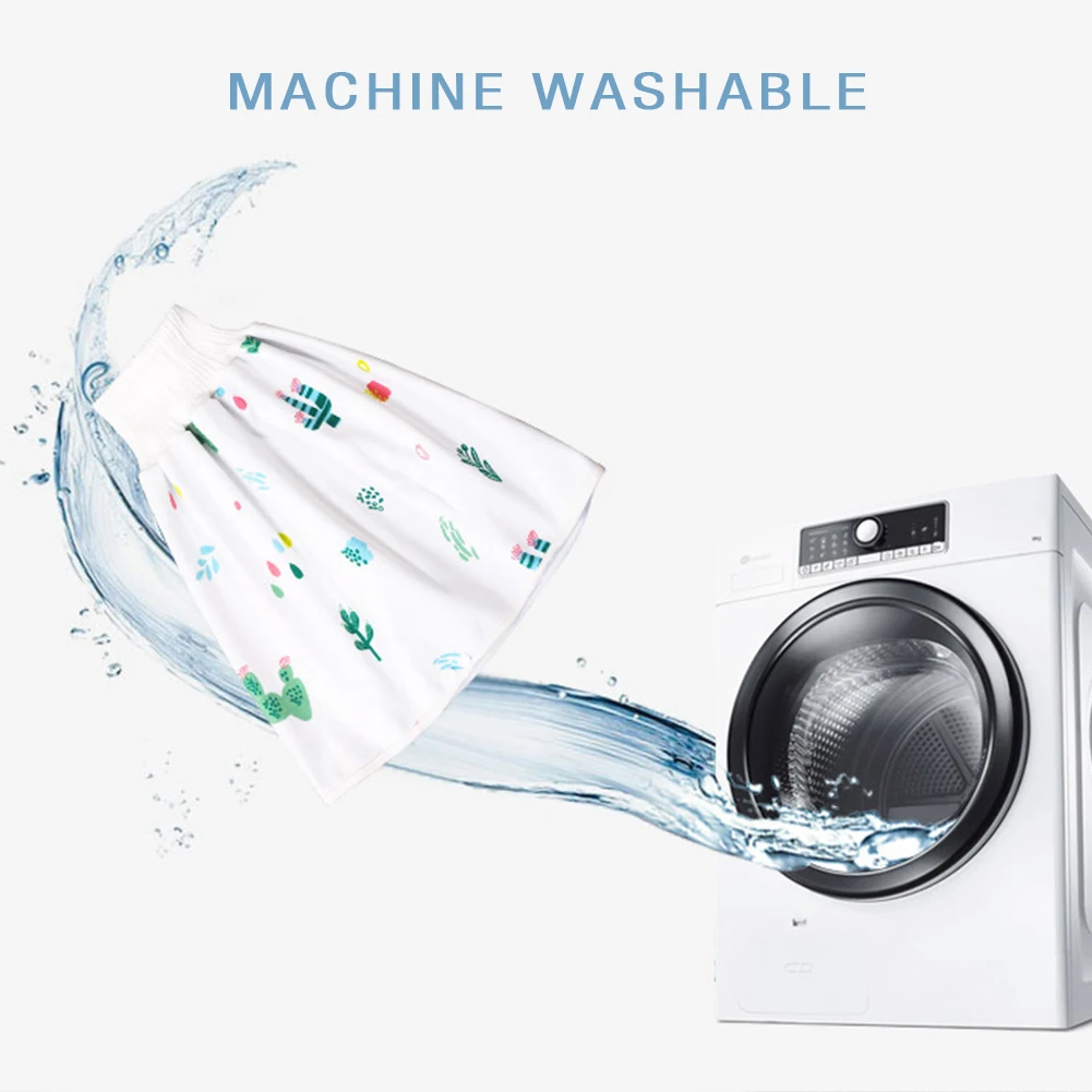 

Random Color Anti Leakage Breathable Septum Pad Protect Belly High Waist Travel Waterproof Baby Diaper Soft Cotton Skirt Shape