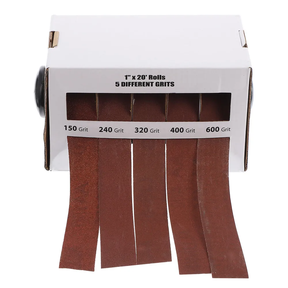 

Multi Abrasive Rolls Pack Drawable Emery Cloth Rolls Polishing Sandcloth