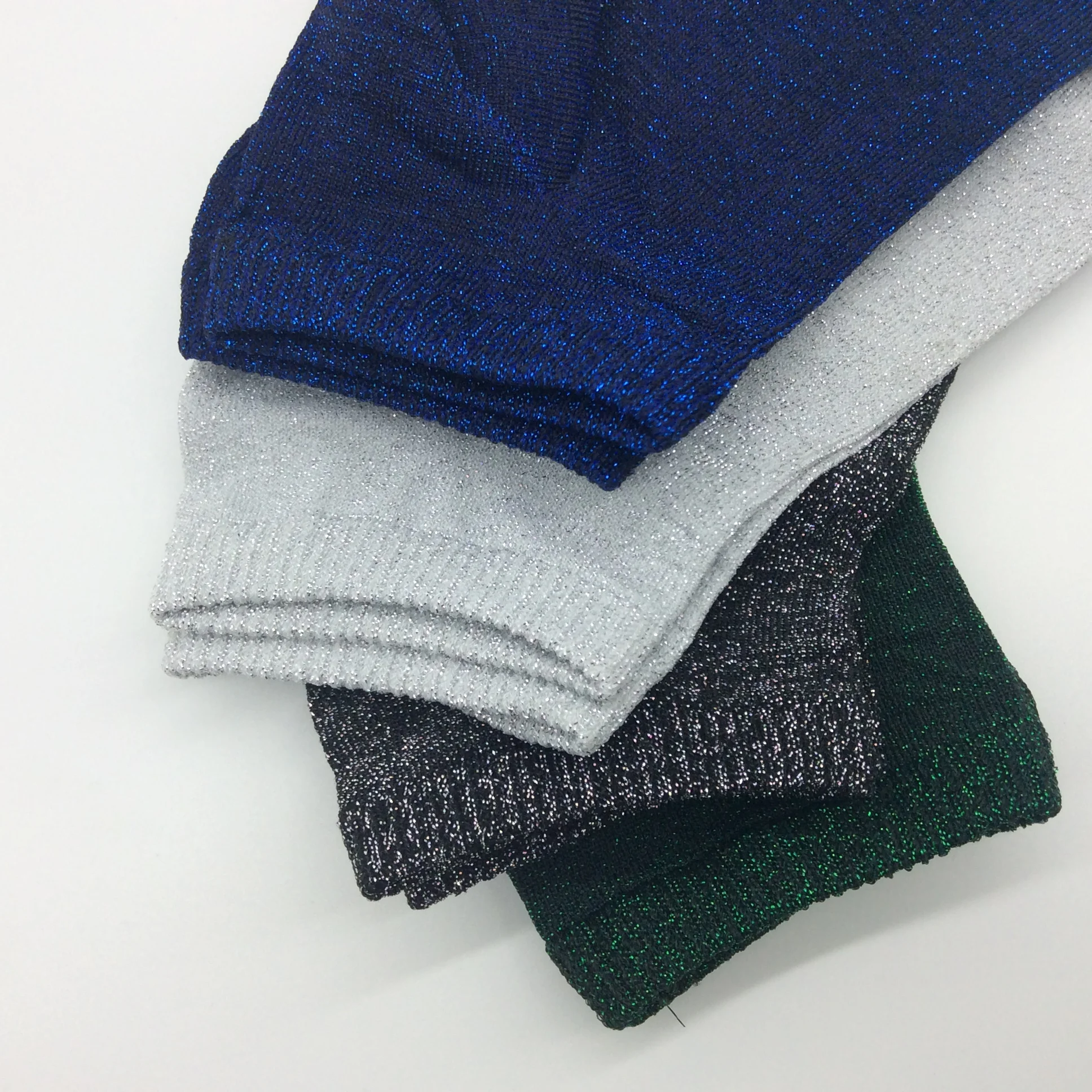 

7 Color Fashion Women's Shiny Socks New Spring Female Kawaii Short Socks group Beautiful Casual Soft Solid Color Boat Socks