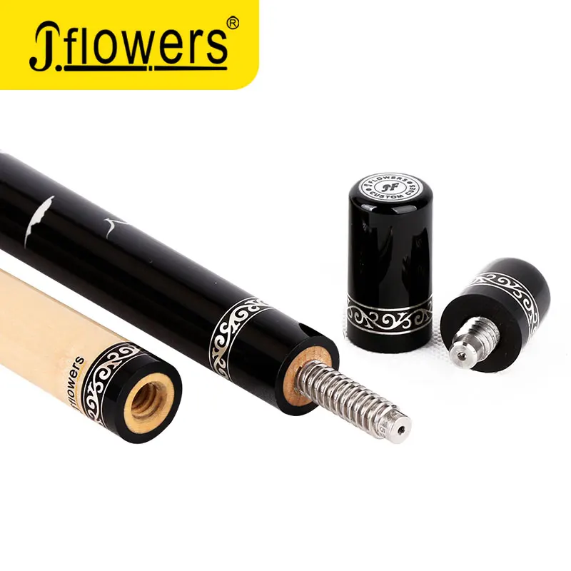 Высокая-конец JF J-FLOWERS AF-902 бассейн Cue12.6mm маори-драгоценный камень наконечник
