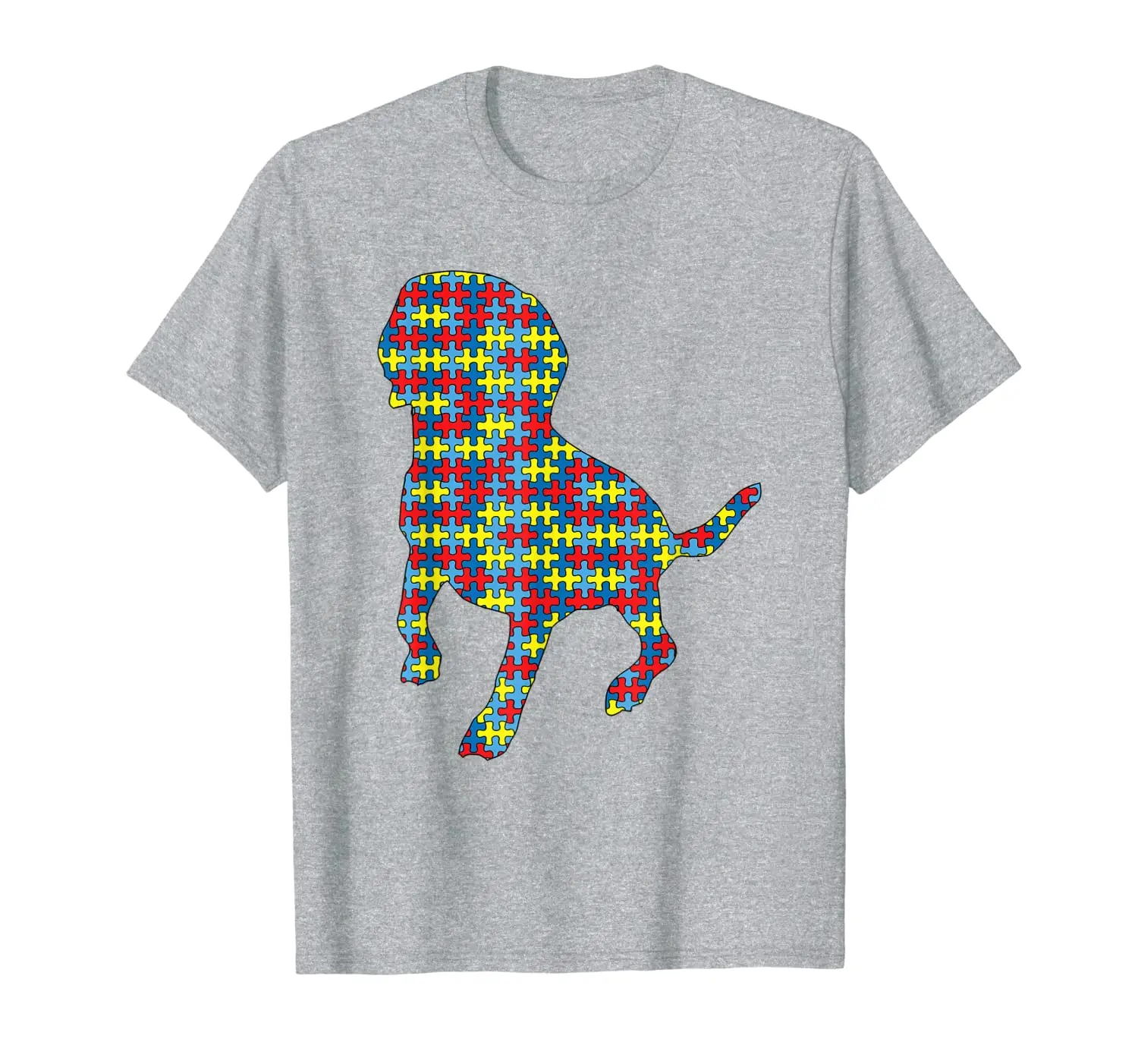 

Drever Autism Awareness Kids Dog Pup Puzzle Day Mom Gift T-Shirt