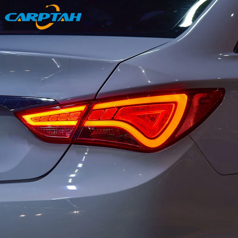 Автомобильный Стайлинг задний фонарь светильник хвост s для Hyundai Sonata 8 YF 2011 - 2014 LED