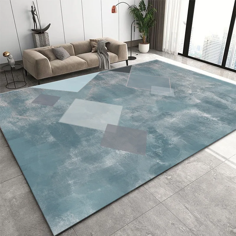 Autumn And Winter Washable Carpet Rug For Living Room Modern Printing Geometric Floor Parlor Mat Bedroom | Дом и сад