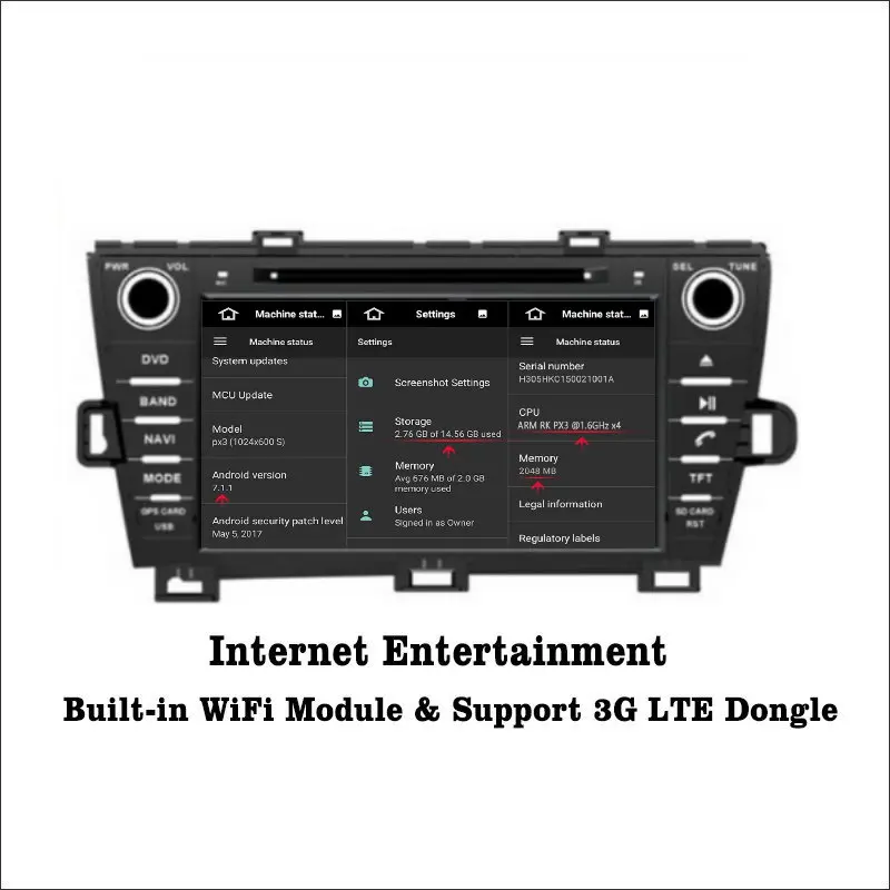 Liislee для Toyota Prius right driving Android 7 1 2G RAM автомобильный WIFI GPS Navi Навигация Радио Аудио