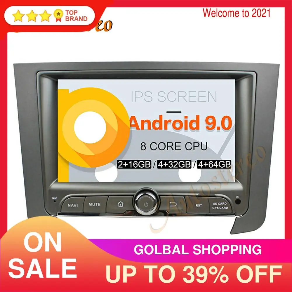 Автомобильный CD DVD плеер PX5/PX6 на Android 9 0 с GPS навигацией для Ssangyong REXTON 2014 2017