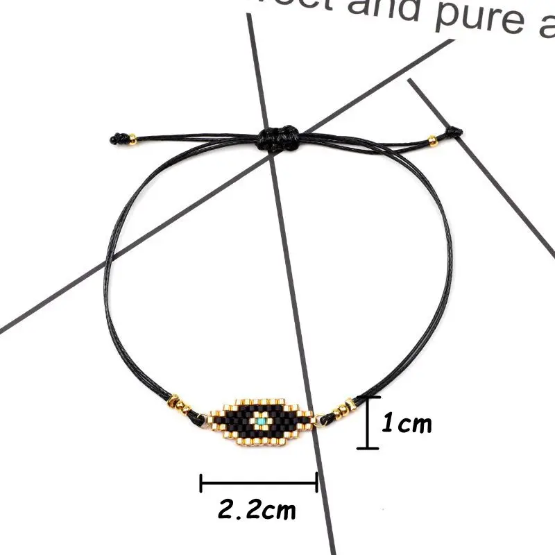 FAIRYWOO турецкий глаз браслет подарок панк Миюки ювелирные изделия для женщин