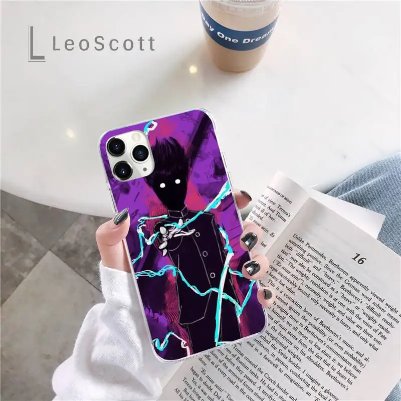 

Mob Psycho 100 Anime Phone Case For iphone 12 5 5s 5c se 6 6s 7 8 plus x xs xr 11 pro max mini