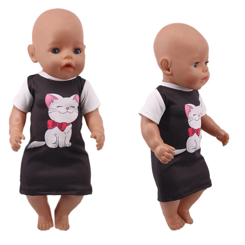 Бесплатная доставка пижама с животными платье для американской девочки 18 дюймов