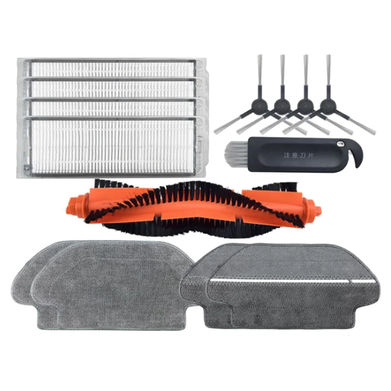 

14Pcs for Xiaomi MIJIA STYJ02YM ing Robot Vacuum Cleaner Accessories Side Roller HEPA Filter Main Brush Mop Cloth