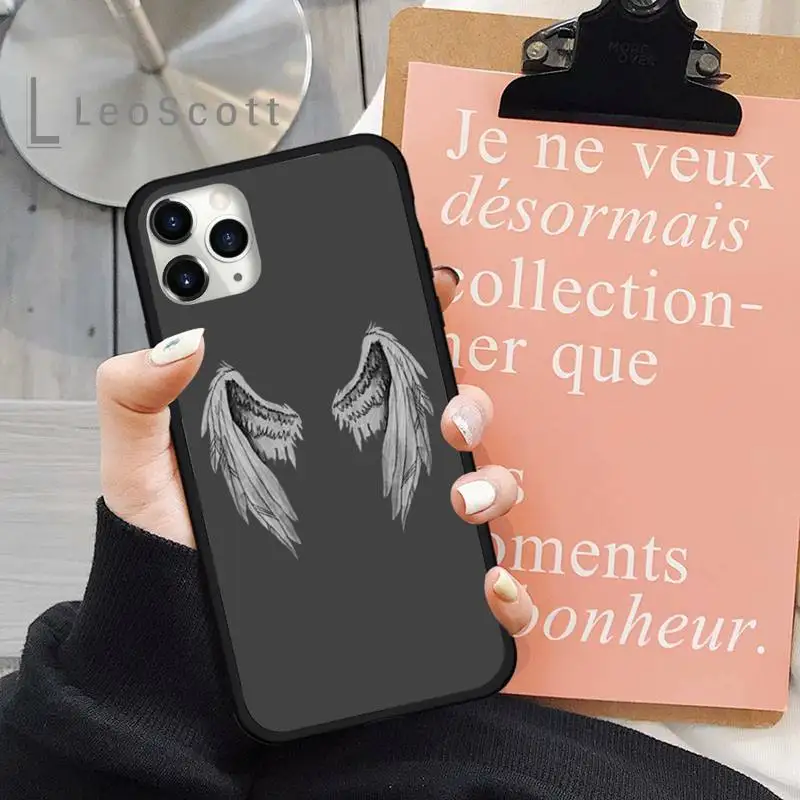 

Movie Lucifer Poster for Apple Phone Case for iPhone 11 12 mini pro XS MAX 8 7 6 6S Plus X 5S SE 2020 XR