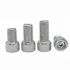 Винты с шестигранной головкой, M4, M5, M6, DIN912, 304, из нержавеющей стали, с внутренним шестигранником, с метрической резьбой, Шестигранник, 10 шт.