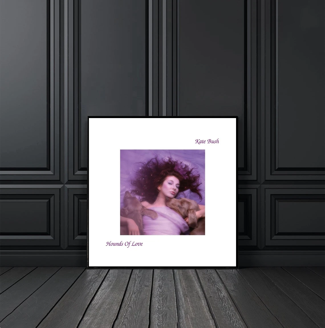 

Kate Bush Hounds of Love, музыкальный альбом, холст, плакат, искусство, хип-хоп, рэпер, поп-музыка, звезда, дом, искусство