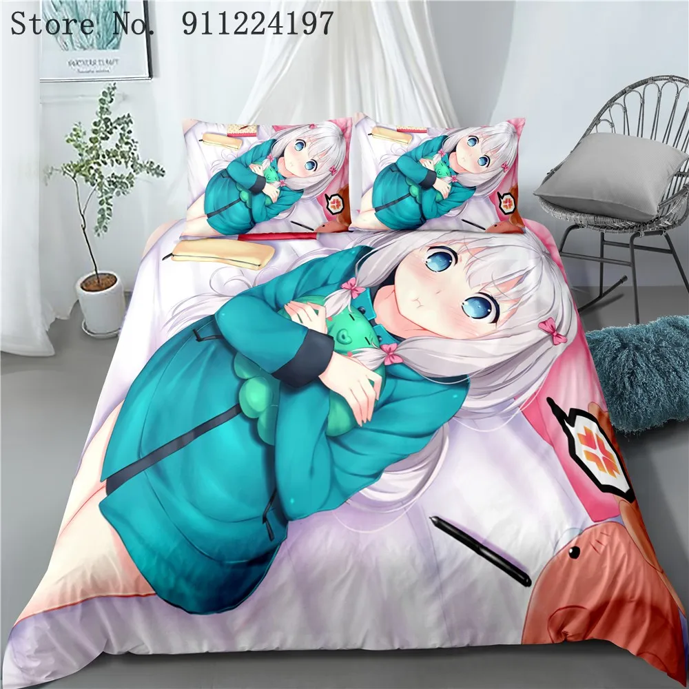 Аниме &quotEromanga Sensei&quot 3D печатных Постельное белье пододеяльники наволочки для