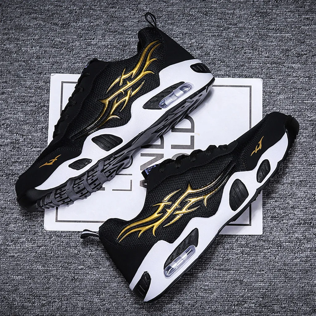 

Hot Sale Fashion Summer Men Vulcanize Shoes Running Shoes For Men Casual Comfort Sneakers Male Footwears Lace-up Tenis Masculino