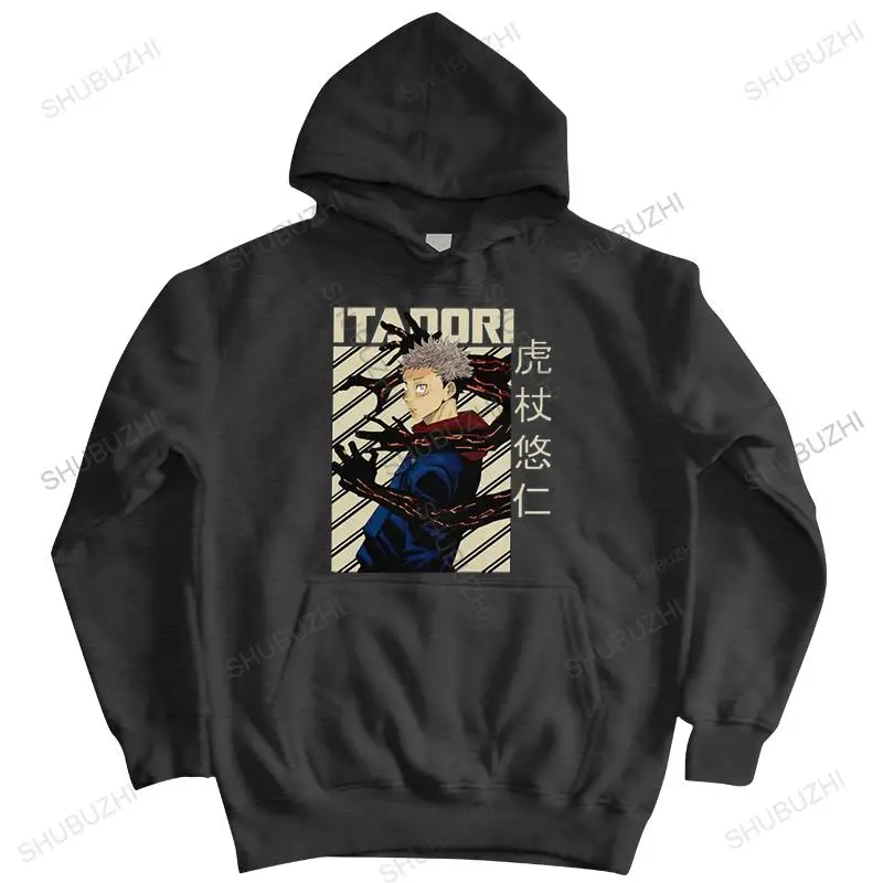 

Толстовка с капюшоном в стиле ретро, худи юцзютсу кайсен, пальто юцзи итадора, мужская толстовка с капюшоном в стиле аниме сукуна, японская т...