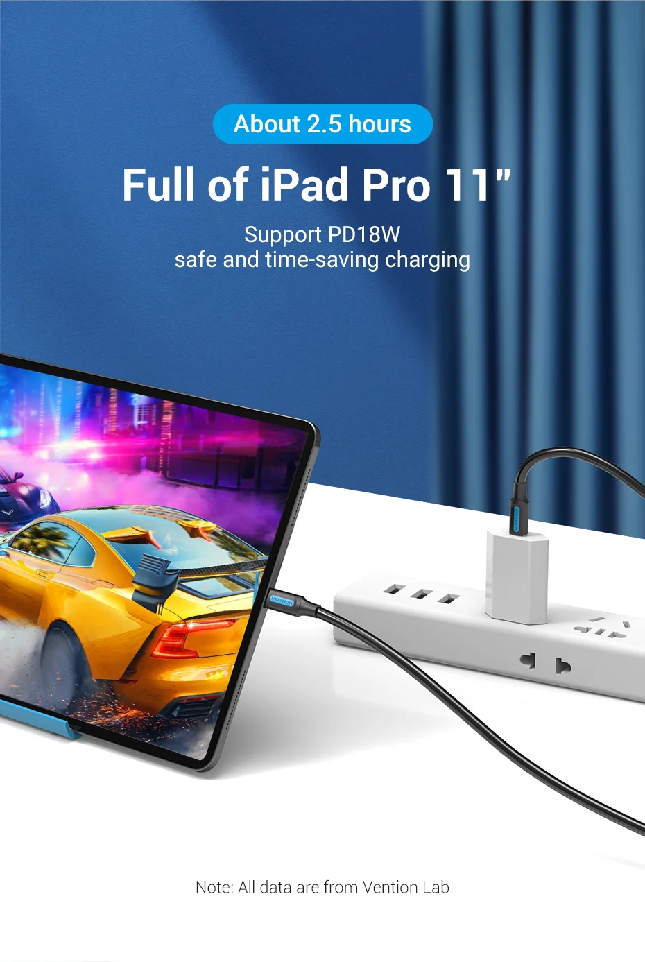 Vention USB C to USB Type C Cable PD 60W QC4.0 Fast Charger Data USB-C Cable for Macbook Samsung S20 Xiaomi 10 Pro USBC Cable 3m