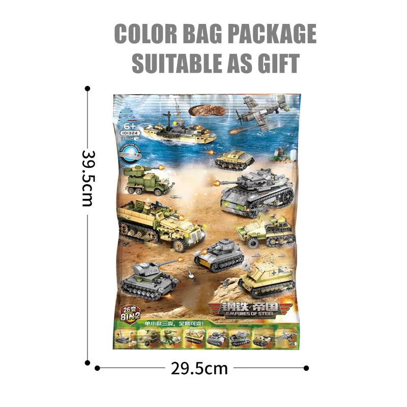 

NEW Building Blocks Toys Mini Figure Aircraft Vehicle Ship Bricks Military Vehicles Tank Educational Bricks Toy For Children Boy
