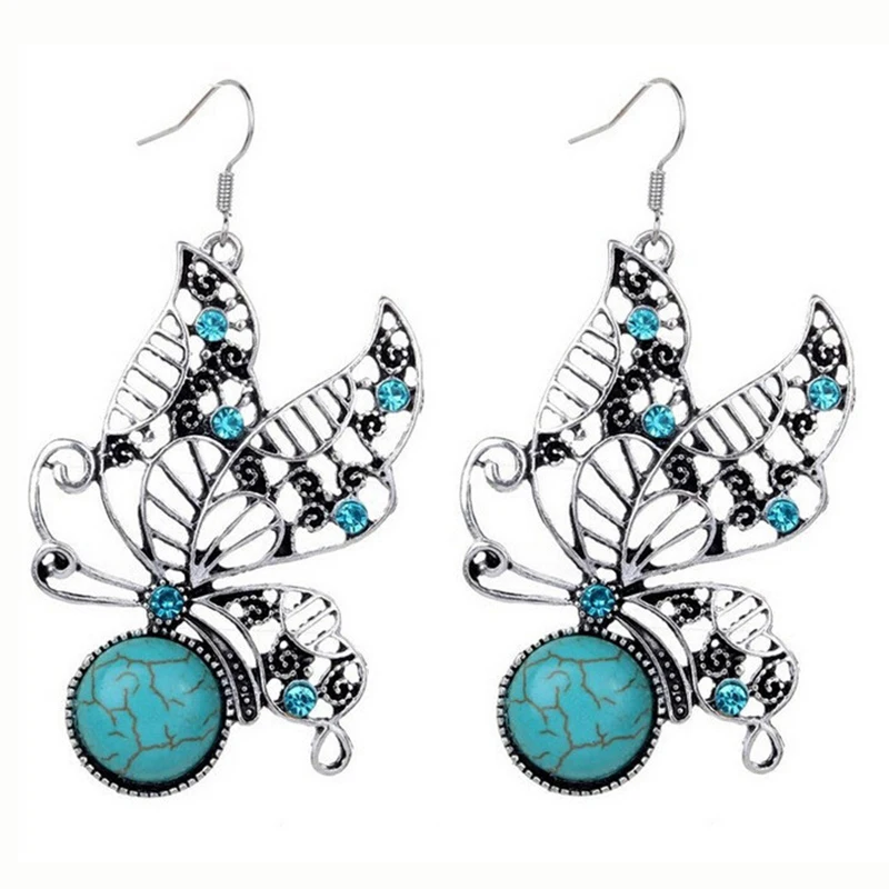 Комплект из колье и серёг в виде бабочки|butterfly jewelry set|earrings necklaceset earrings necklace |