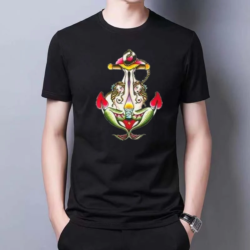 Хлопковая футболка на заказ европейского размера пуловер с принтом логотипом