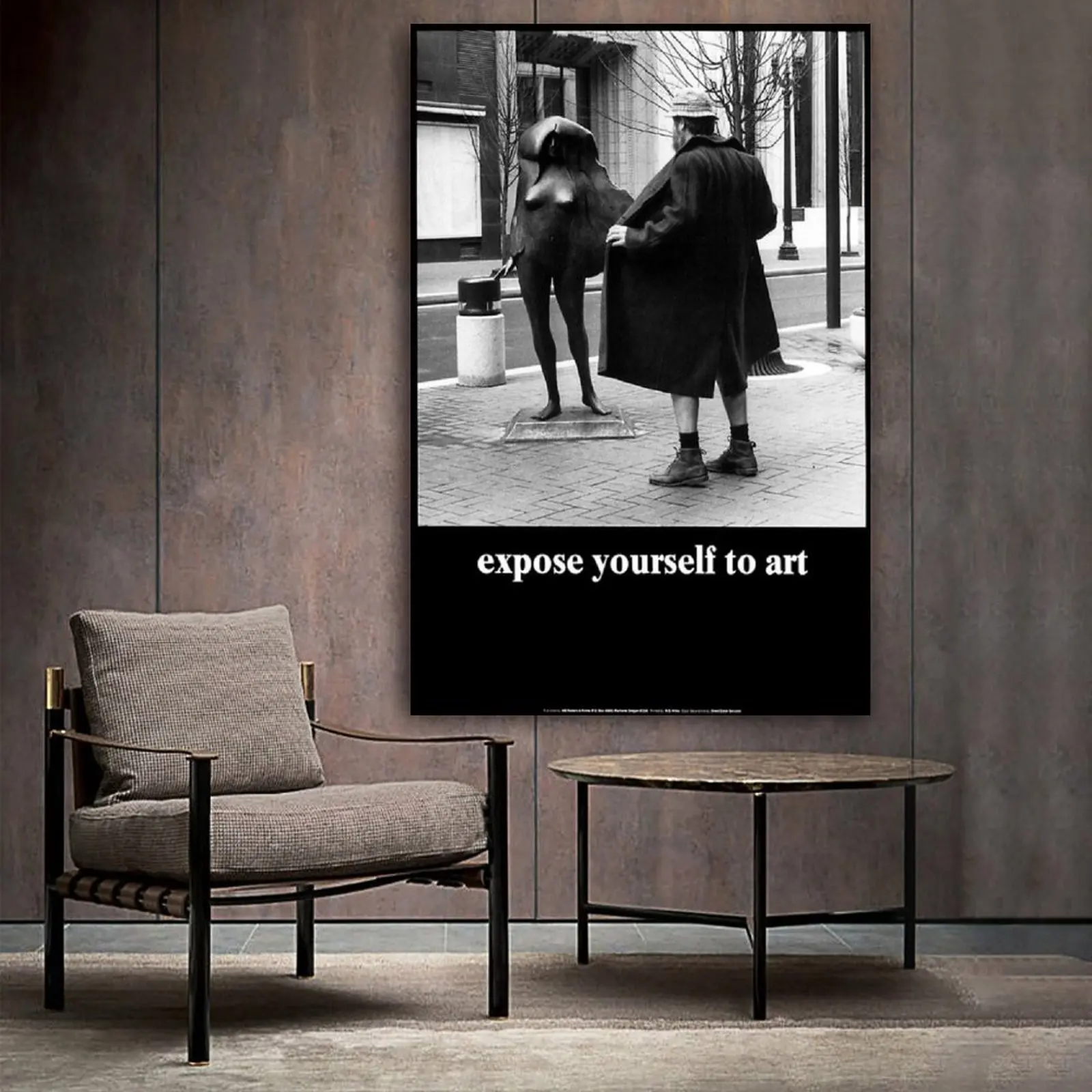 

Expose Yourself To Ar Poster Decorative Painting Canvas Wall Art Living Room Posters Bedroom Painting