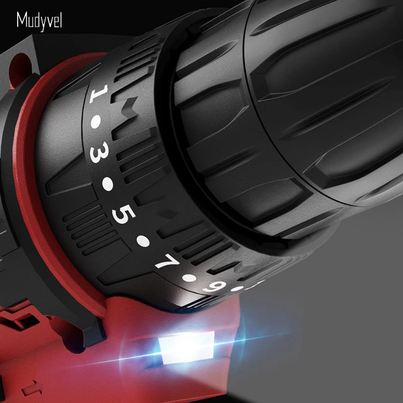 Electric Screwdriver Match 2 Battery Power Rotary Tools High and Low Speed Home Repair Cordless Drill | Инструменты