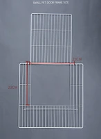 pet transparent cat fence fence isolation free board plastic dog captive dog small and medium sized pet accessories dogs