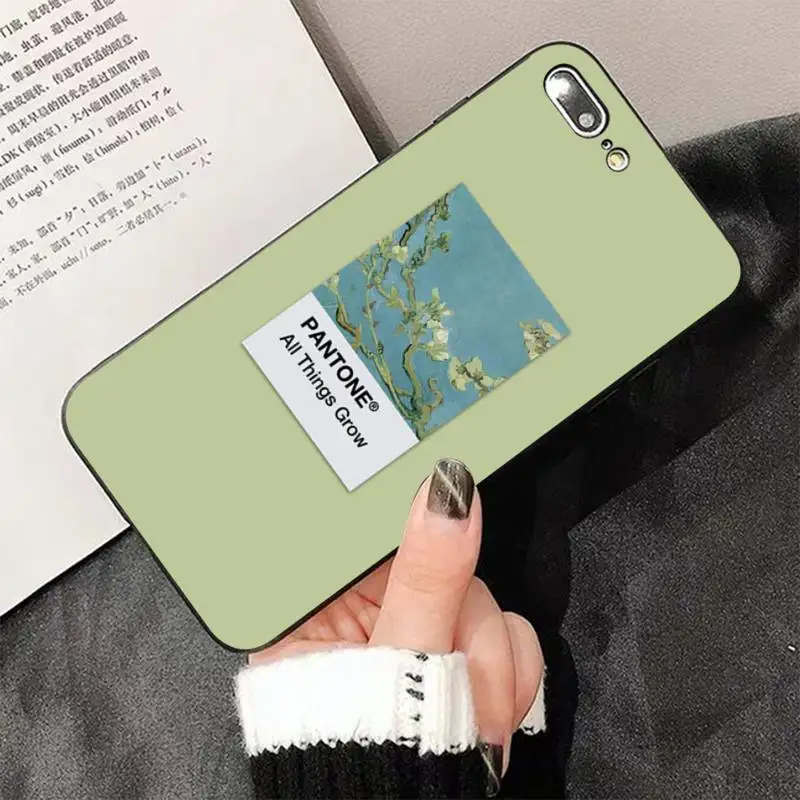 TOPLBPCS Vingate Vincent Van Gogh Pantone эстетическое искусство чехол для телефона iPhone 8 7 6 6S Plus X 5S SE